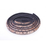 Zdjęcie - Rzemień półokrągły szyty wężowy 10x5mm